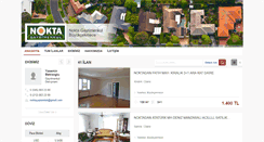 Desktop Screenshot of noktagayrimenkulbuyukcekmece.com